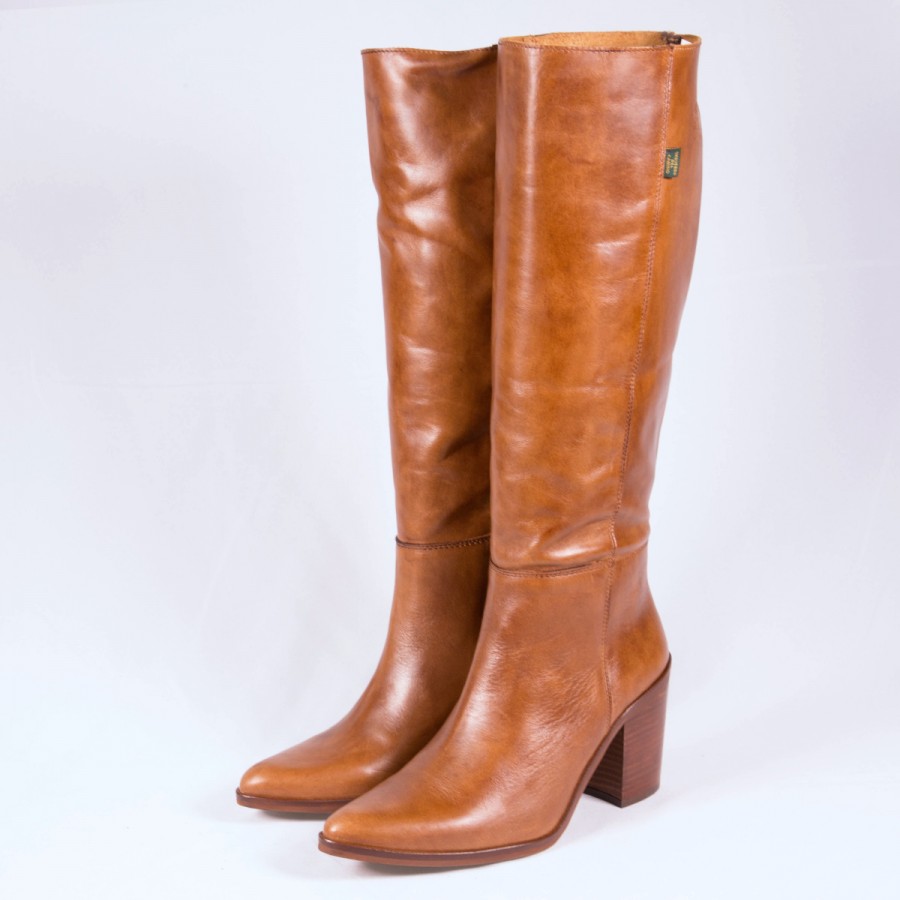 Dakota boots Bota mujer alta cowboy DKT 22 Cuero Ofertas
