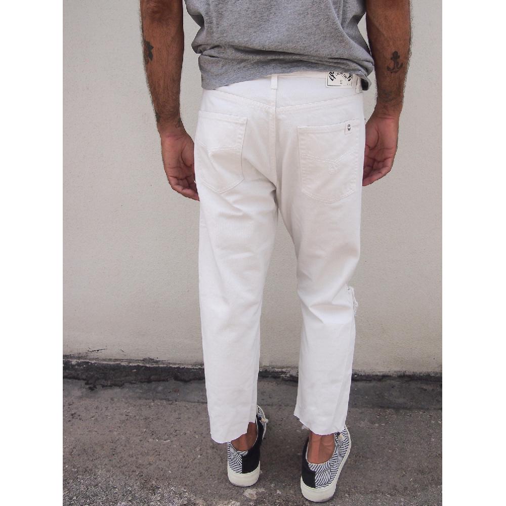 ﻿Dolfie JEANS MAN JARED - WHITE RETRO Oferta especial de fábrica