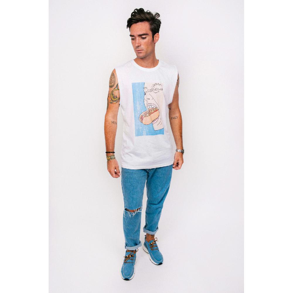 Dolfie TANK TOP MAN 5 - TYLER HOT DOG TIME Grandes descuentos