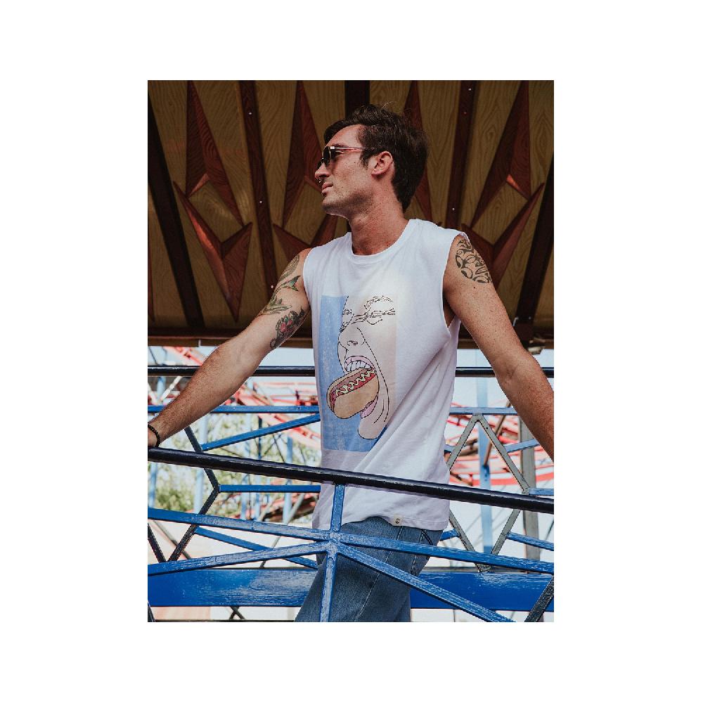 Dolfie TANK TOP MAN 5 - TYLER HOT DOG TIME Grandes descuentos