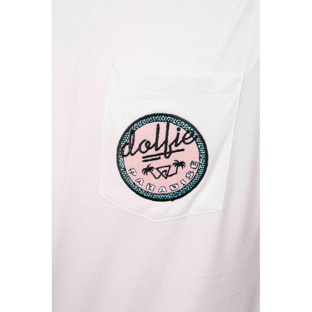 Dolfie TANK TOP MAN 1 - PARADISE PATCH WHITE Liquidación