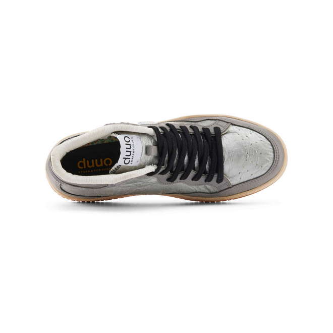 Duuo Zapatillas baloncesto retro plateadas Superdescuento