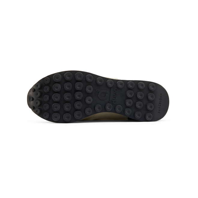 Duuo Zapatillas beige retro running mujer Liquidación
