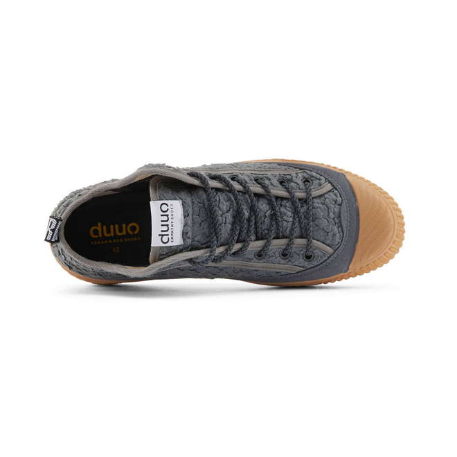Duuo Zapatillas grises borreguito mujer Rebajas de fin de temporada