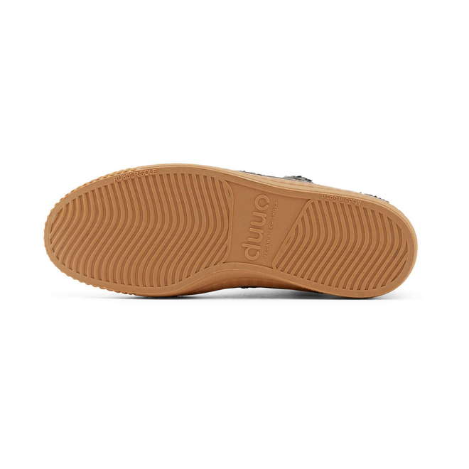 Duuo Zapatillas grises borreguito mujer Rebajas de fin de temporada