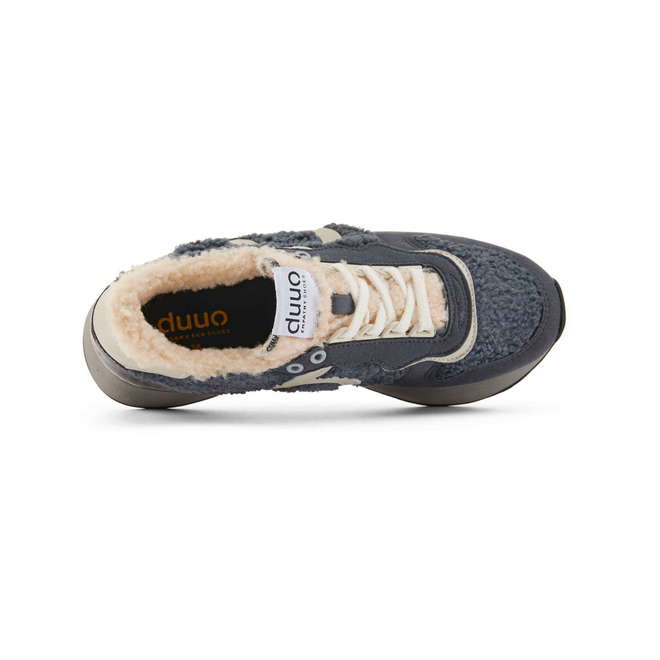Duuo Zapatillas grises retro running mujer Devoluciones gratuitas