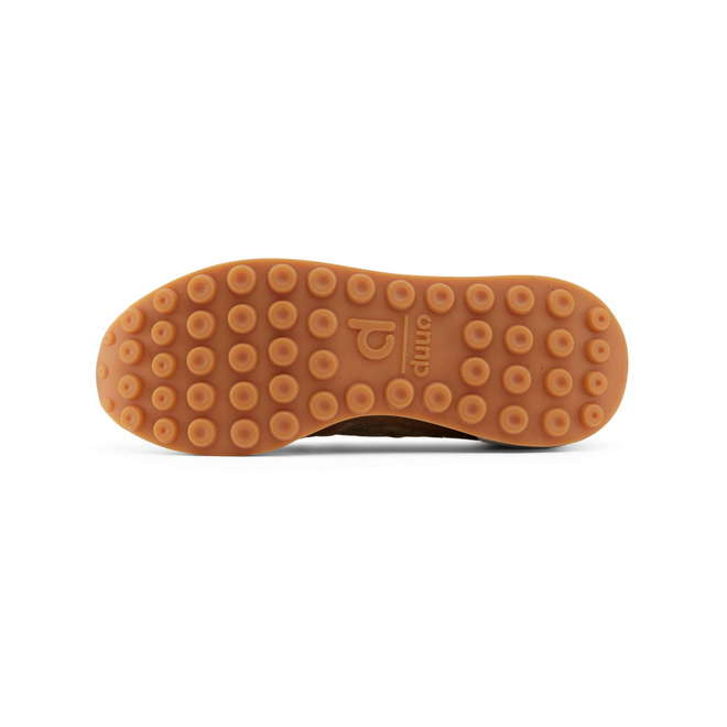 Duuo Zapatillas marrones retro con cuña mujer En línea