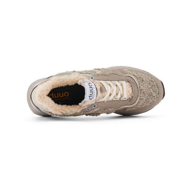 Duuo Zapatillas marrones retro running mujer Outlet online