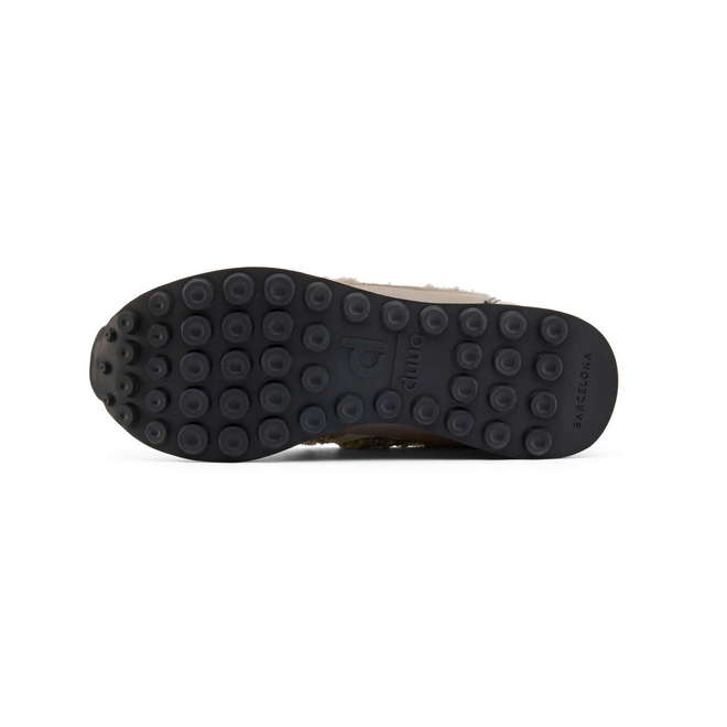 Duuo Zapatillas marrones retro running mujer Outlet online