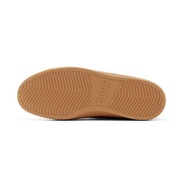 Duuo Zapatillas naranjas borreguito mujer Rebajas