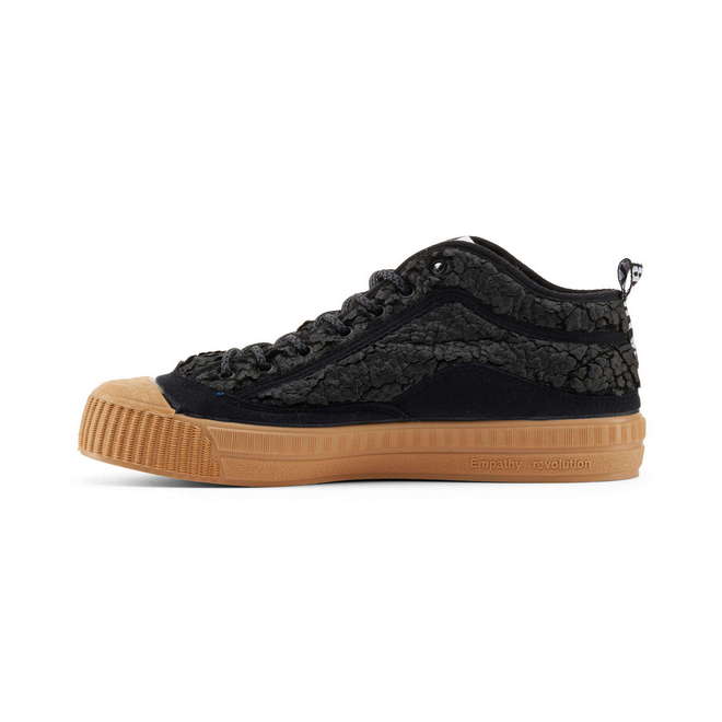 Duuo Zapatillas negras borreguito mujer