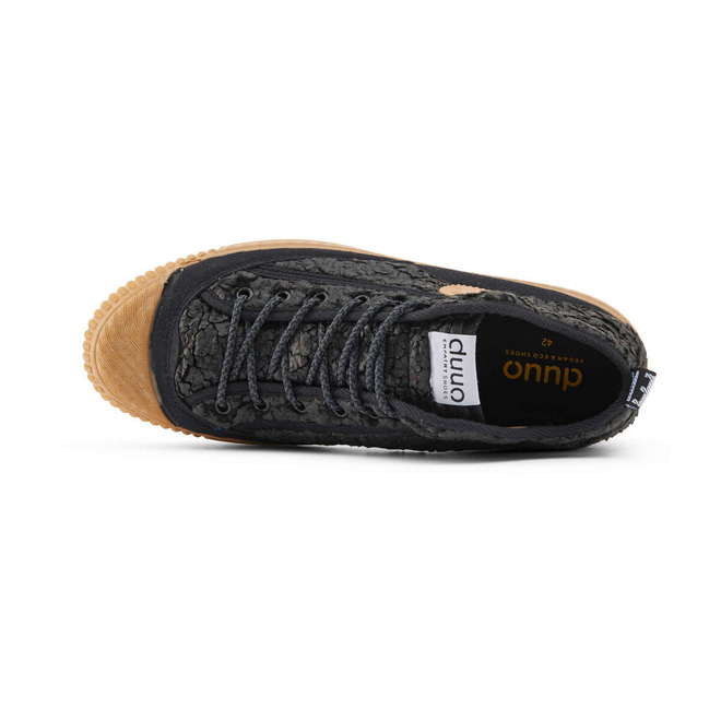 Duuo Zapatillas negras borreguito mujer En oferta
