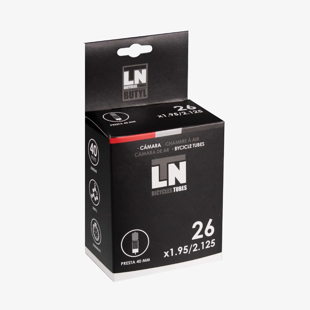 Eltin Cámara 26x1.95/2.125 Valv. Presta 40 mm