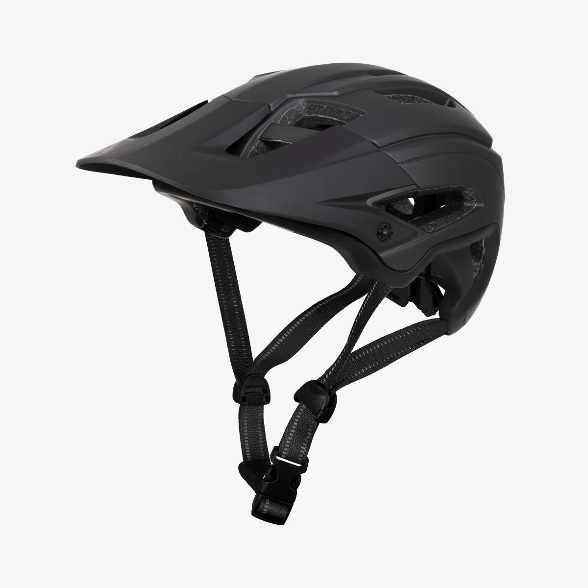 Eltin Casco MTB Hey Negro mate y Gris antracita