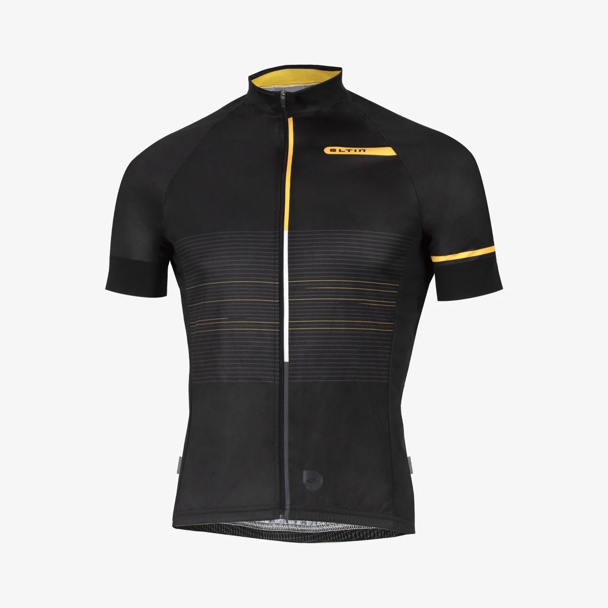 Eltin Maillot Ciclismo Futurism Negro y Mostaza Ventas relámpago