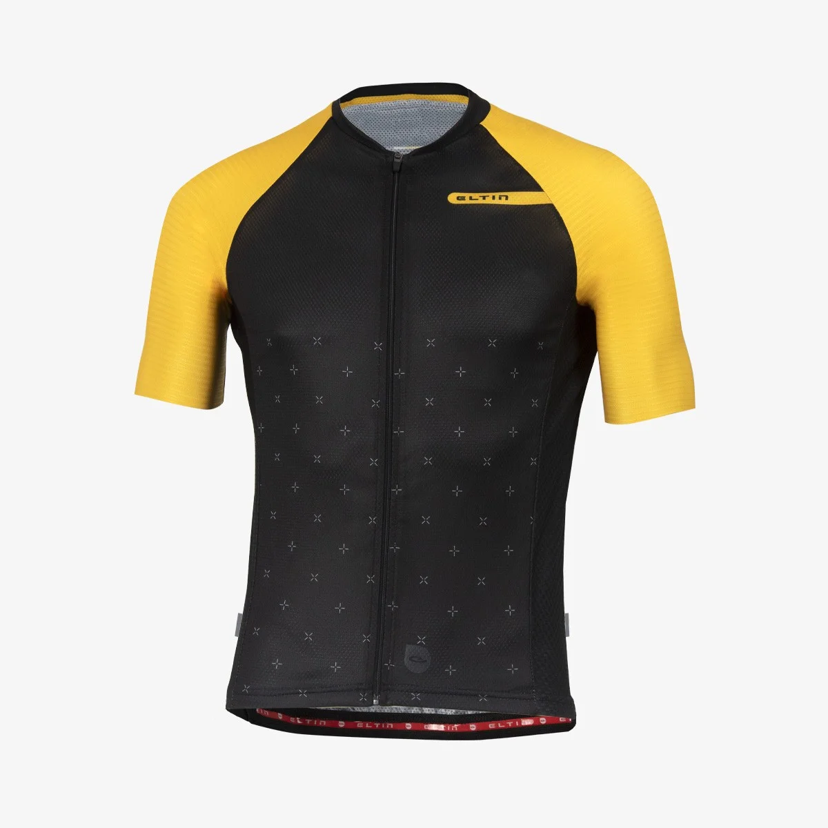 Eltin Maillot Ciclismo Resistance Negro y Mostaza Tienda