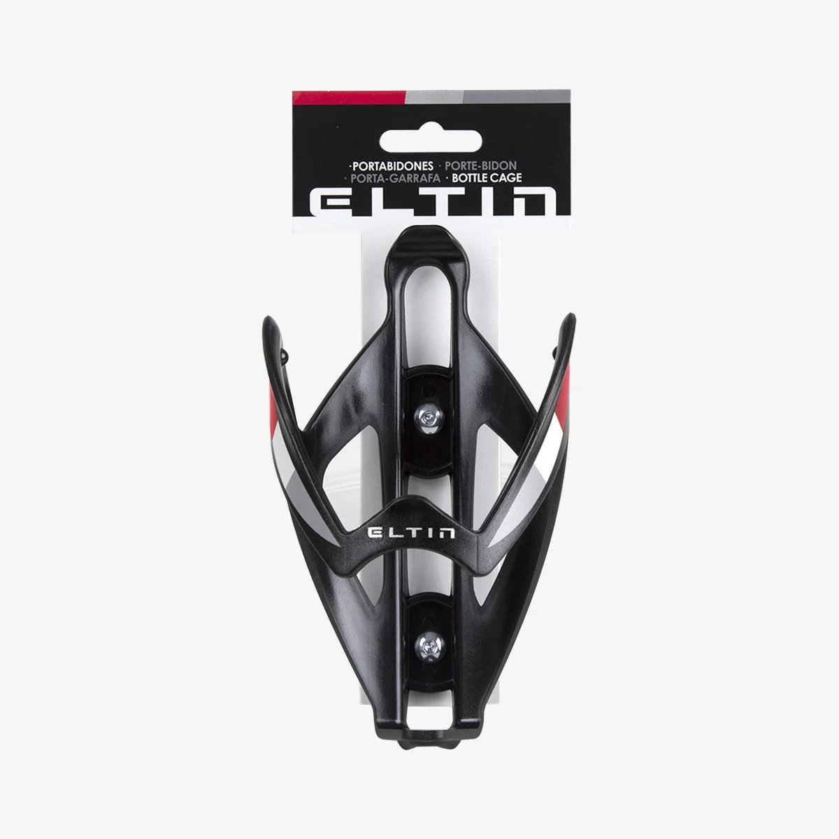 Eltin Portabidón Track - Fibra negro rojo y blanco En oferta