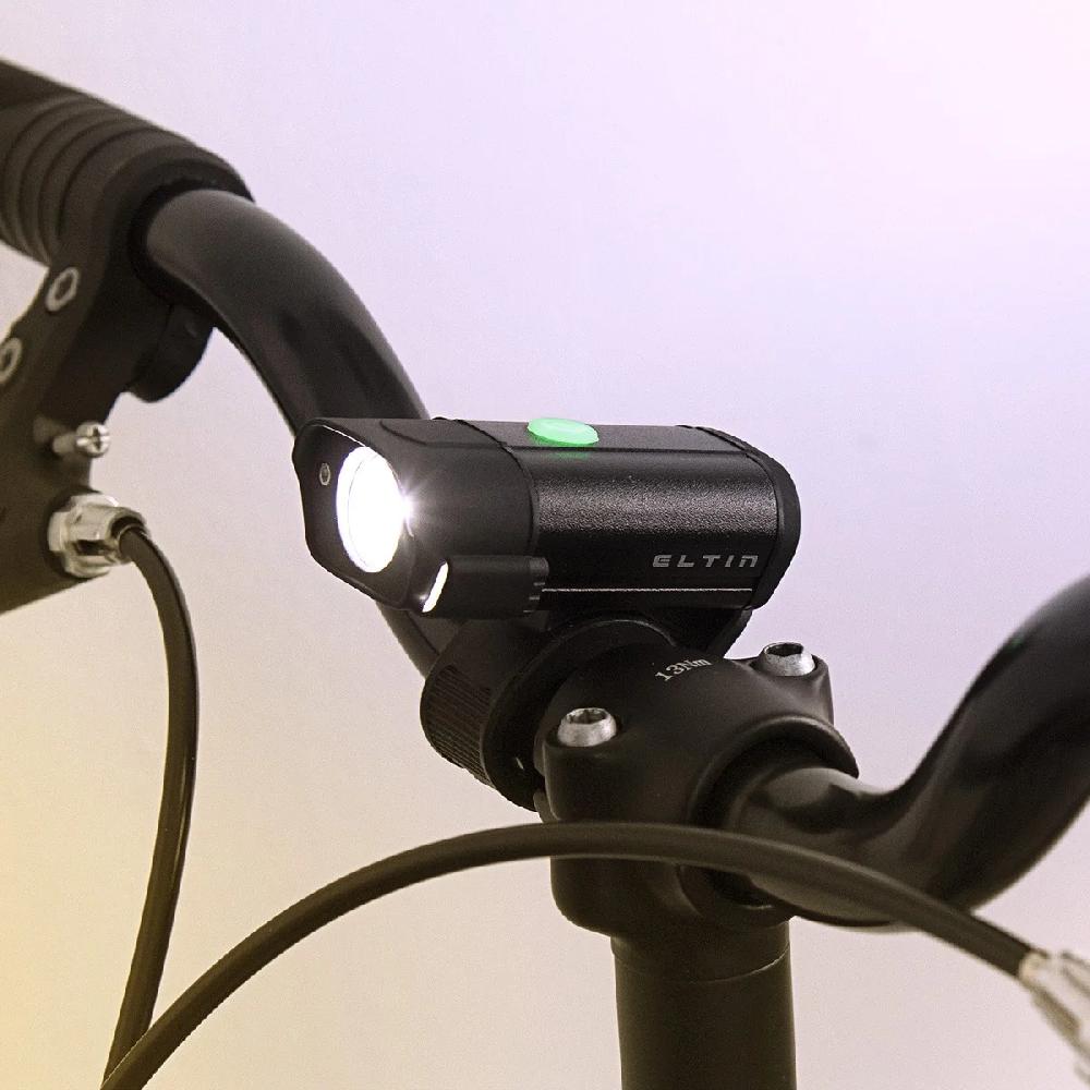 Eltin Pack luz bicicleta delantera y trasera Focus 400+40Lm Ofertas de temporada
