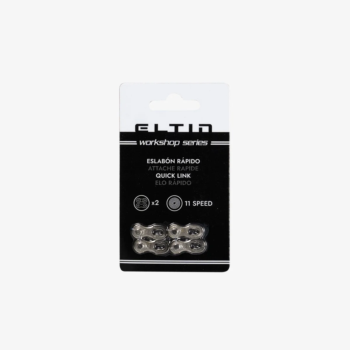Eltin Pack 2 Eslabones rápidos para Cadena 11 Velocidades plata Descuento