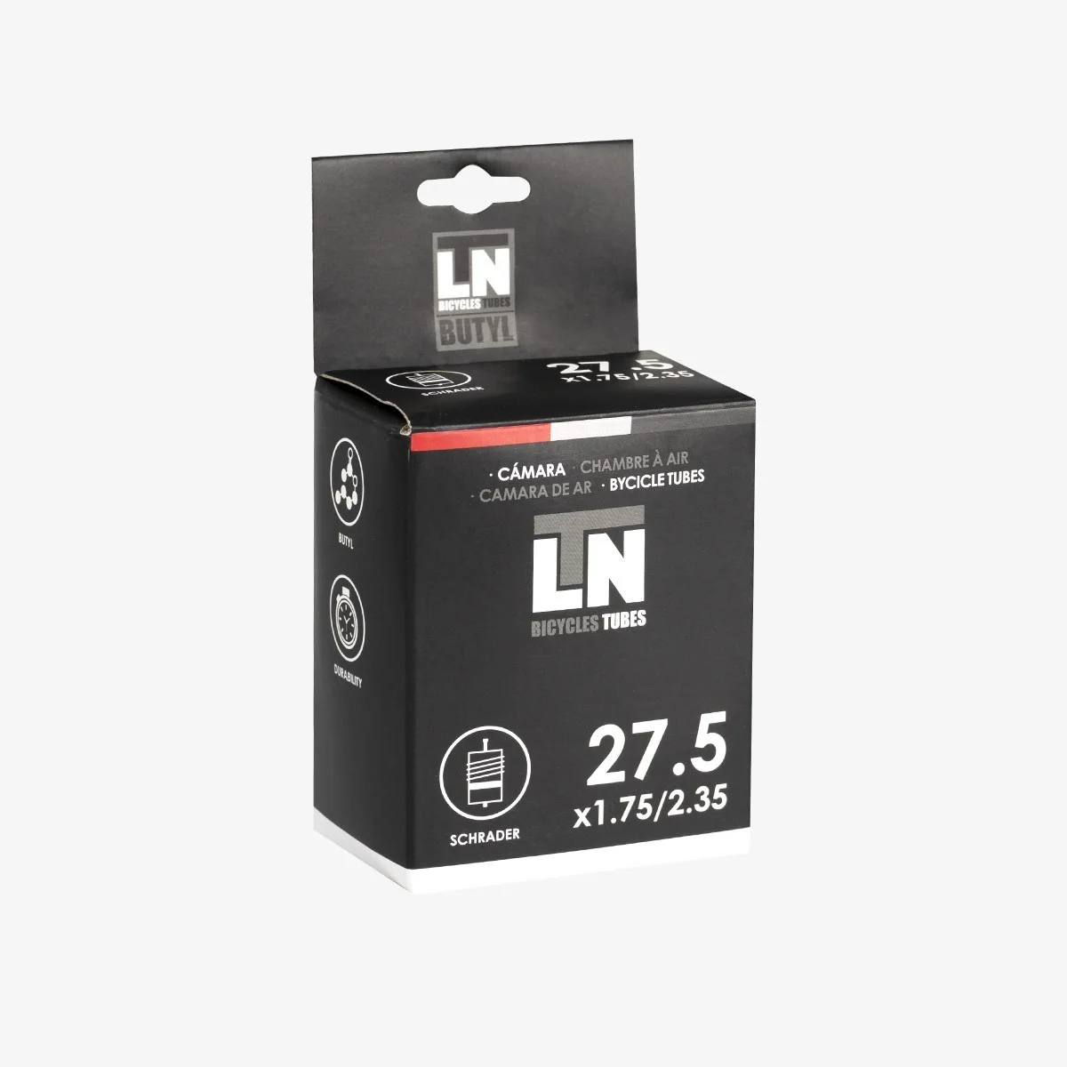 Eltin Cámara 27x1.75/2.125 Valv. Schrader 40 mm Ahorra y exporta