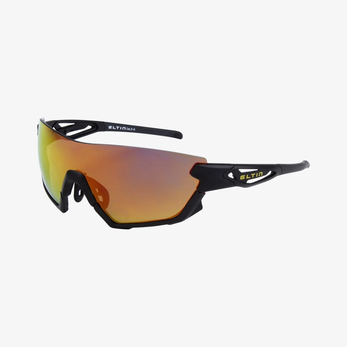 Eltin Gafas Oversize Negro y Amarillo