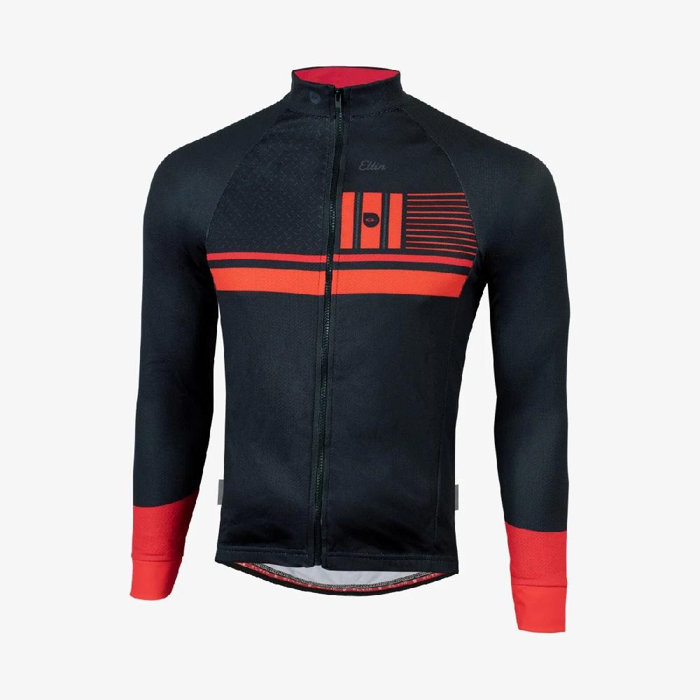 Eltin Maillot Térmico Stik Negro y Rojo