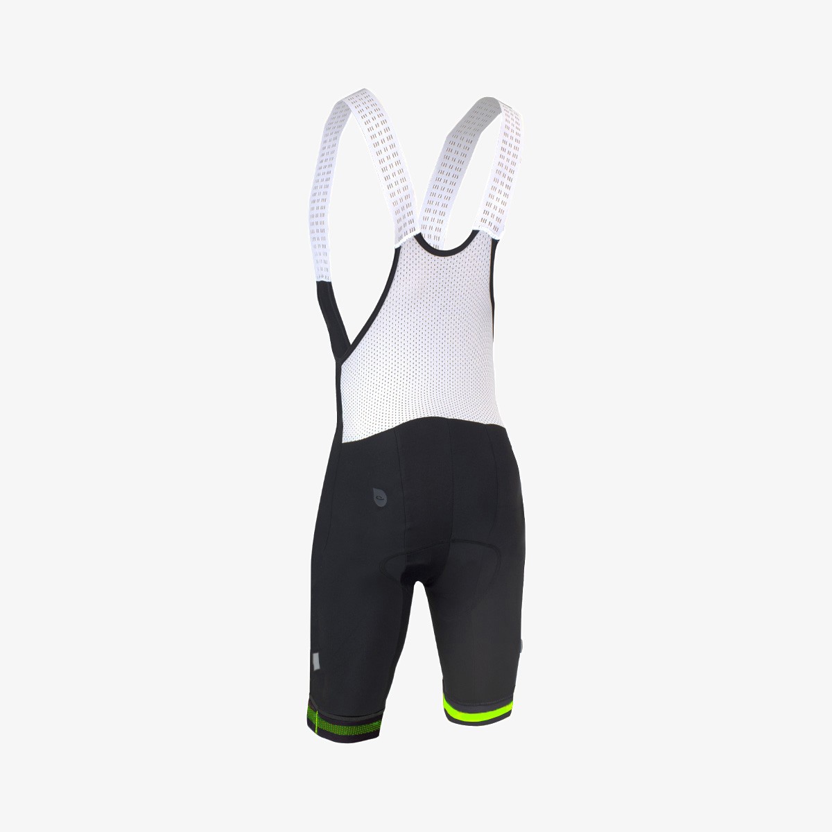 Eltin Culotte Ciclismo Darkspace Negro y Verde flúor Últimos 3 días