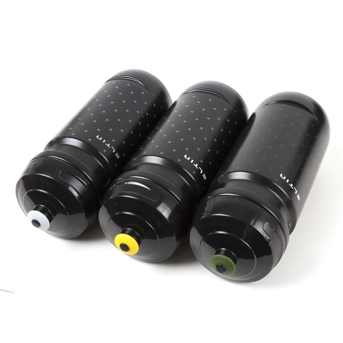 Eltin Bidón de ciclismo Eltin 600ml negro y amarillo Limitado a 3 días