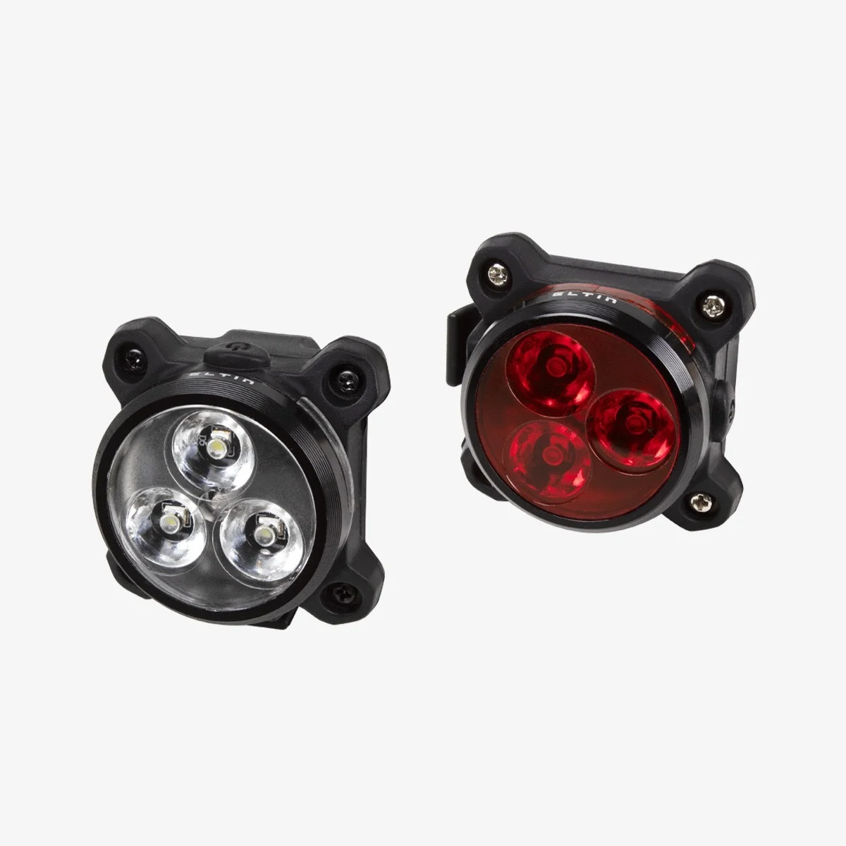 Eltin Pack Luz bicicleta delantera y trasera Lite 120/20 lúmenes