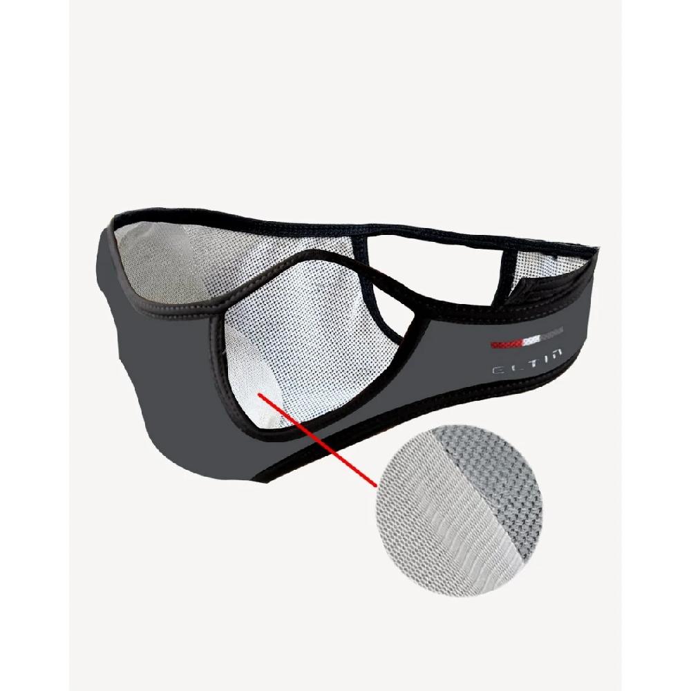 Eltin Mascarilla Deportiva Reutilizable Negro y Gris Rebajas top