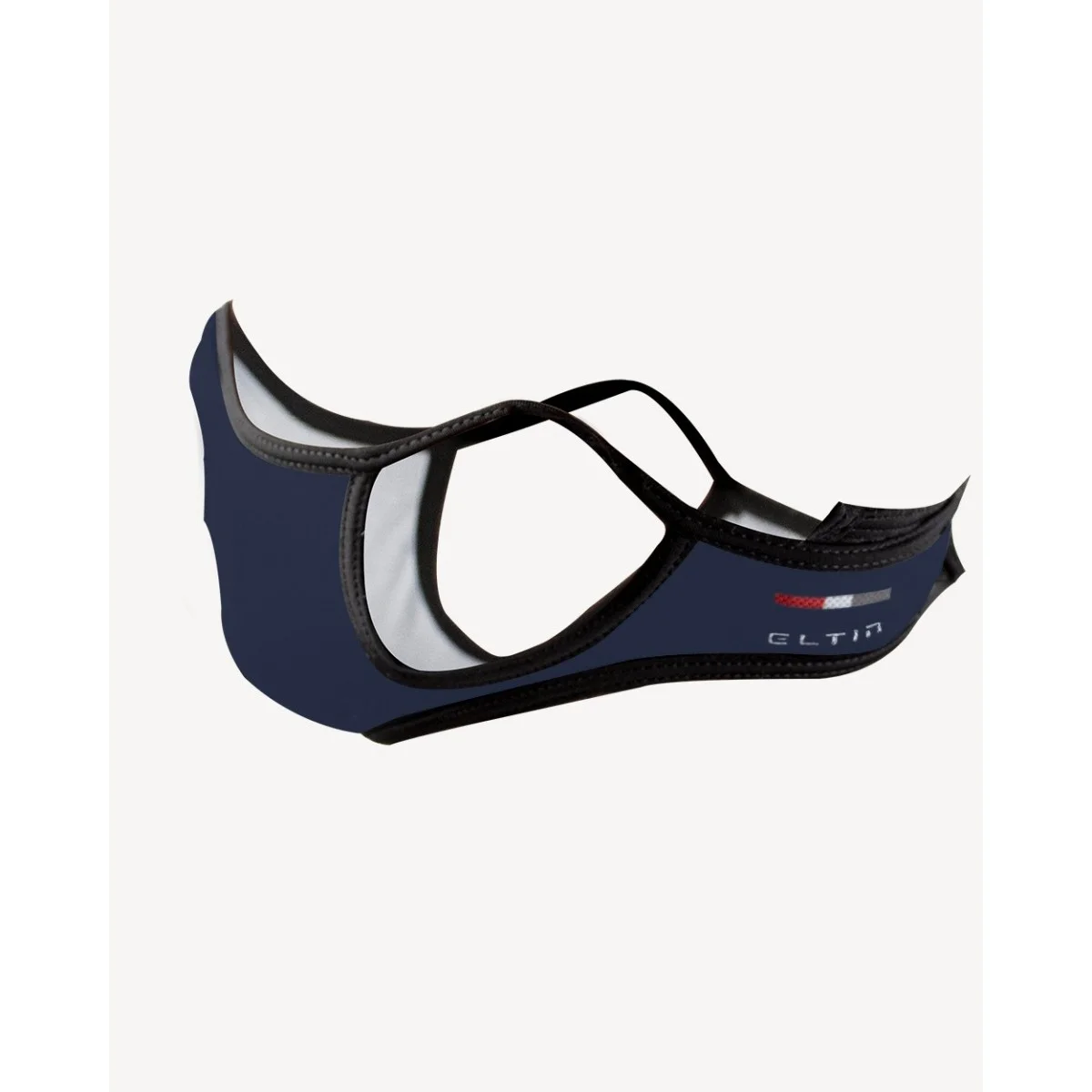 Eltin Mascarilla Deportiva Reutilizable Negro y Azul