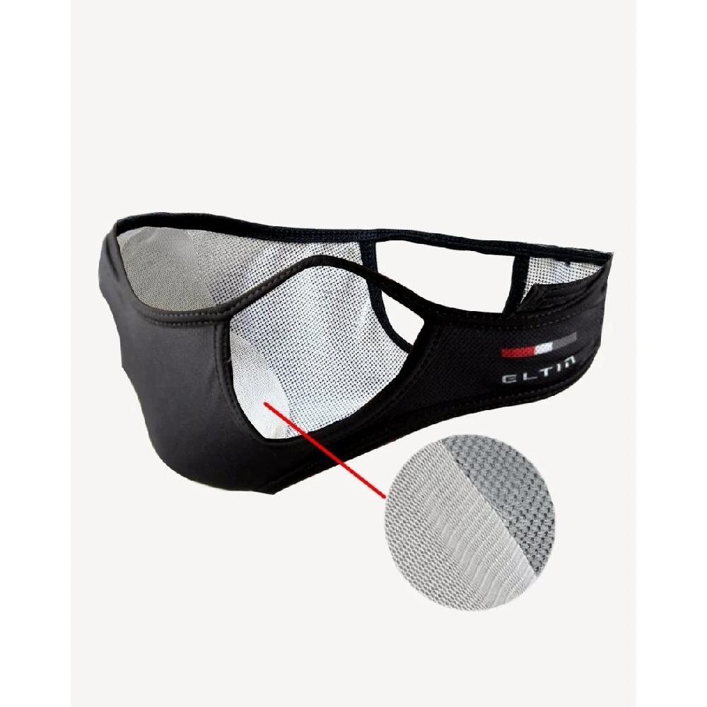 Eltin Mascarilla Deportiva Reutilizable Negro Envío gratis