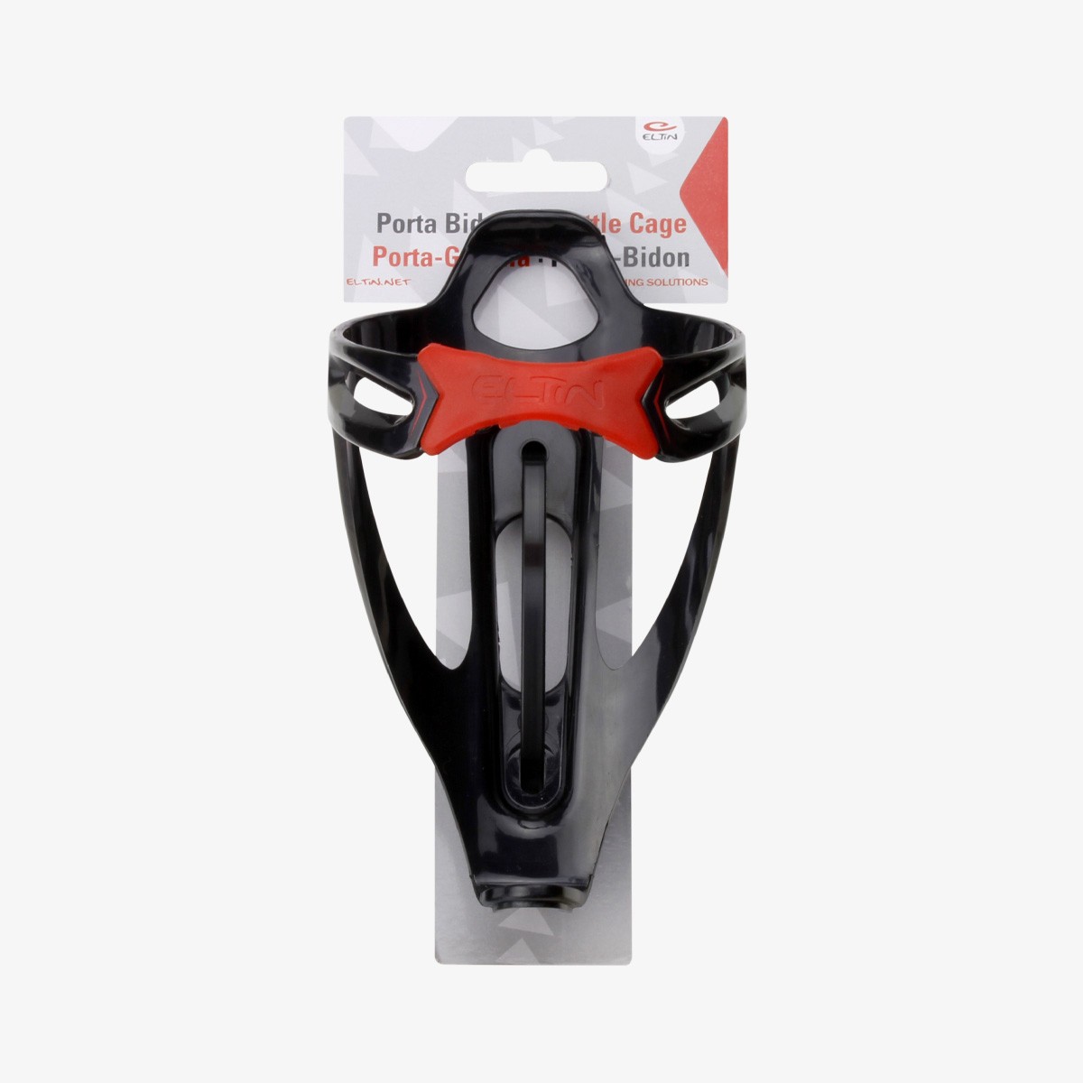 Eltin Portabidón Fibra Pro negro y rojo Outlet online