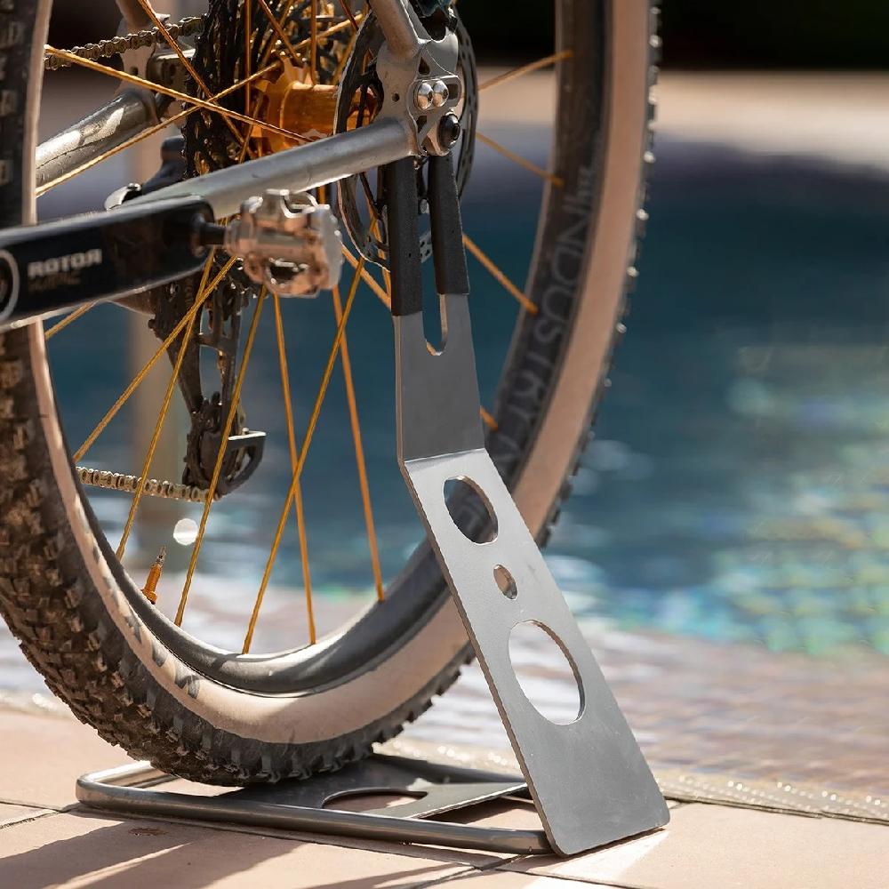 Eltin Soporte bicicleta de suelo plata Ofertas