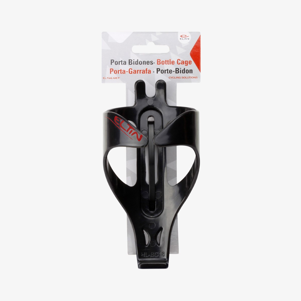 Eltin Portabidón Fibra negro y rojo Venta caliente