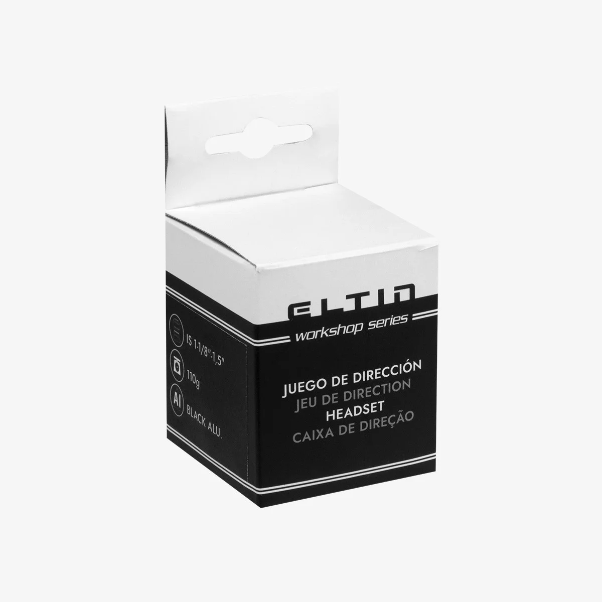 Eltin Dirección bicicleta integrada Eltin - IS 1 1/8"-1 5" Aluminio negra Superdescuento