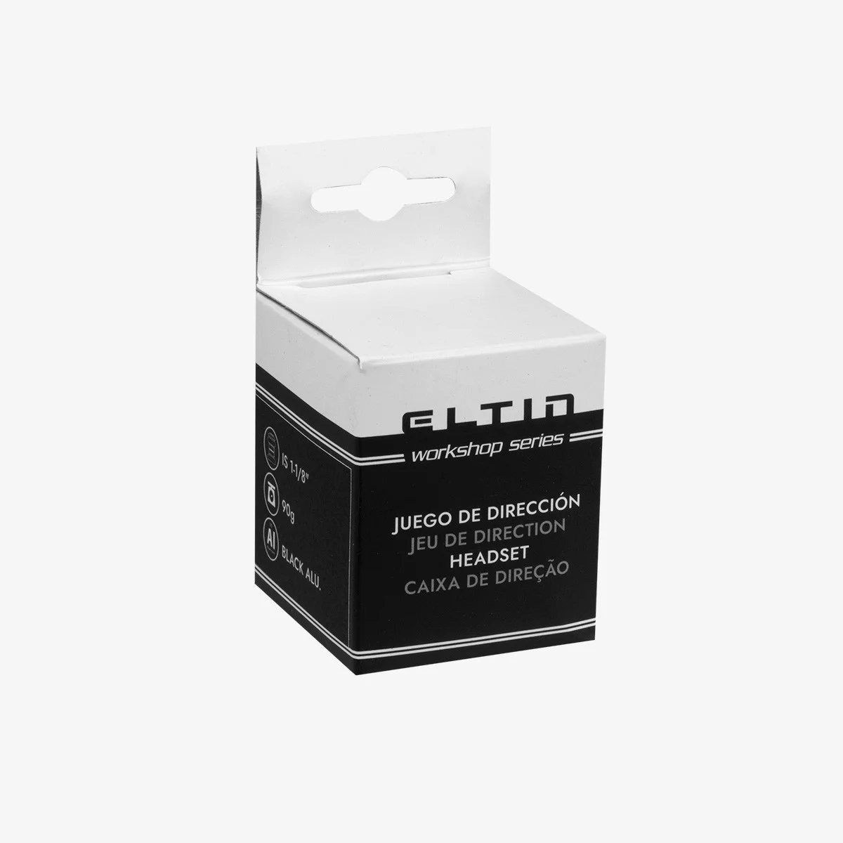 Eltin Dirección Semi Integrada 1-1/8" Aluminio Neg Ahorra y exporta