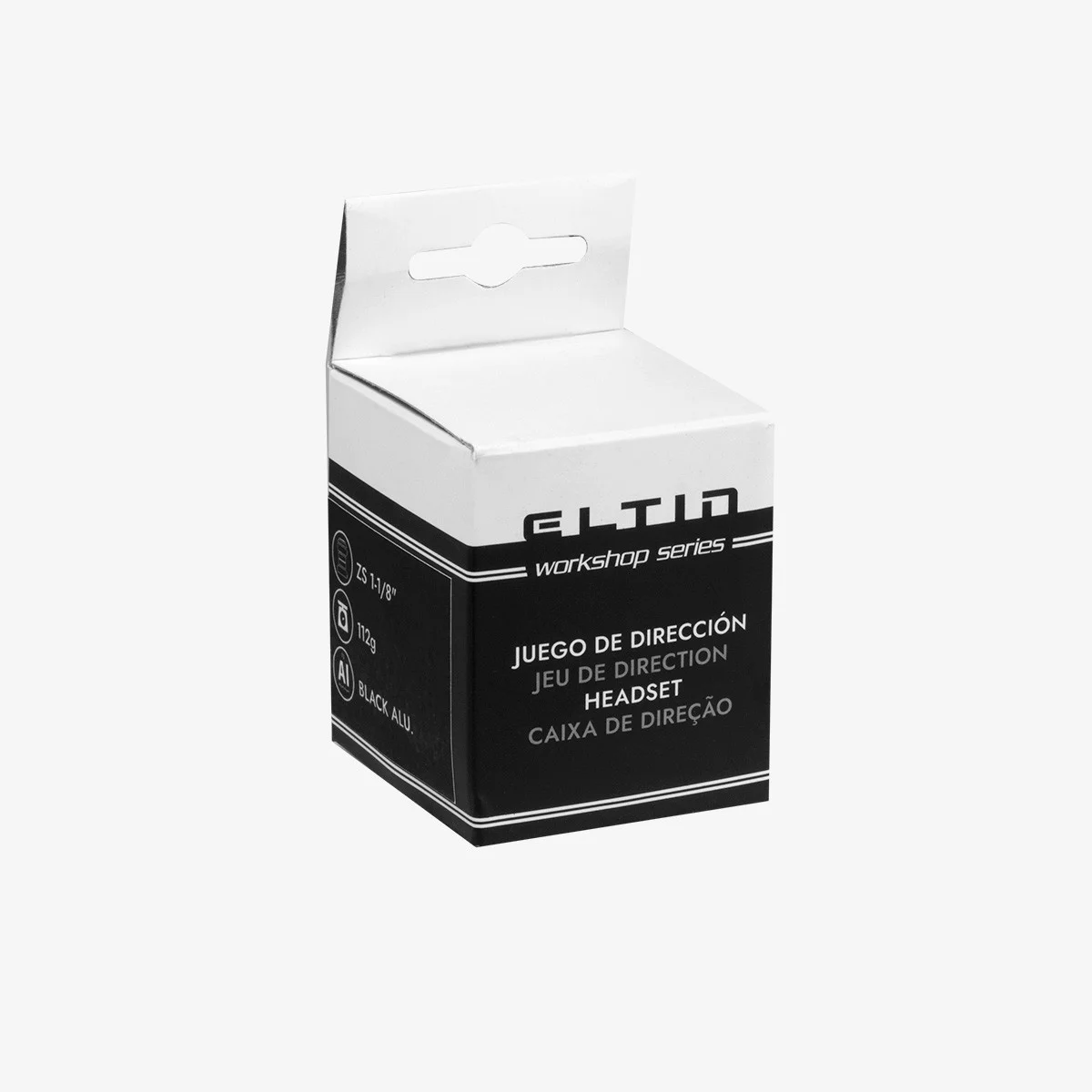 Eltin Dirección Semi Integrada (ZS) 1-1/8" - 1-1/5" Acero Neg Precios de Black Friday
