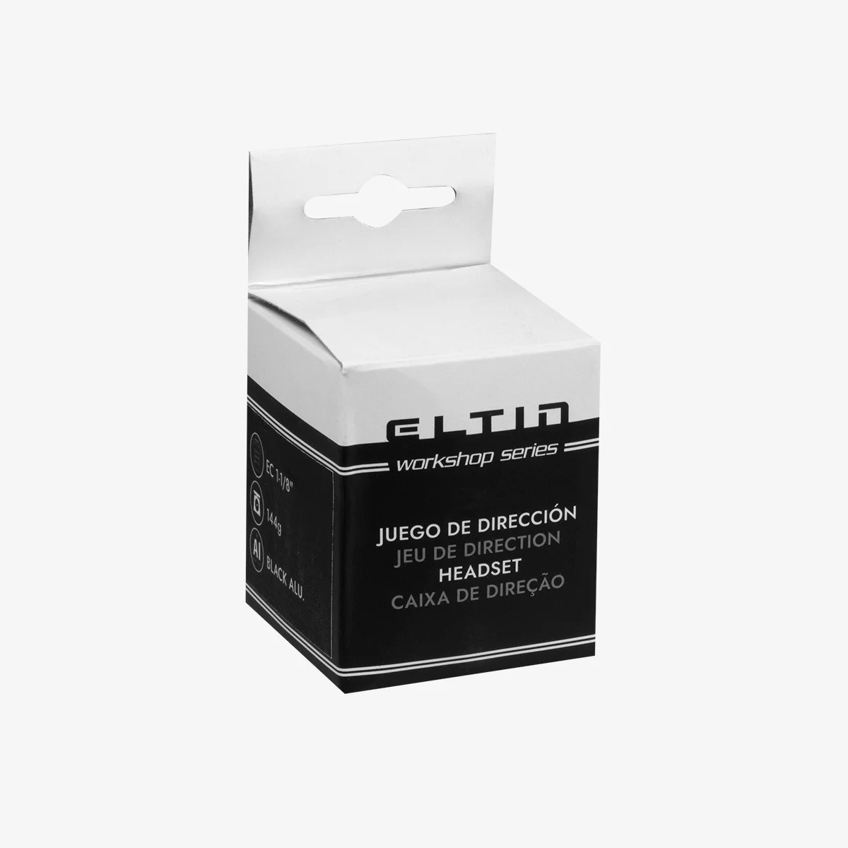 Eltin Dirección Convencional (EC) MTB 1-1/8" Aluminio Neg Libre de impuestos