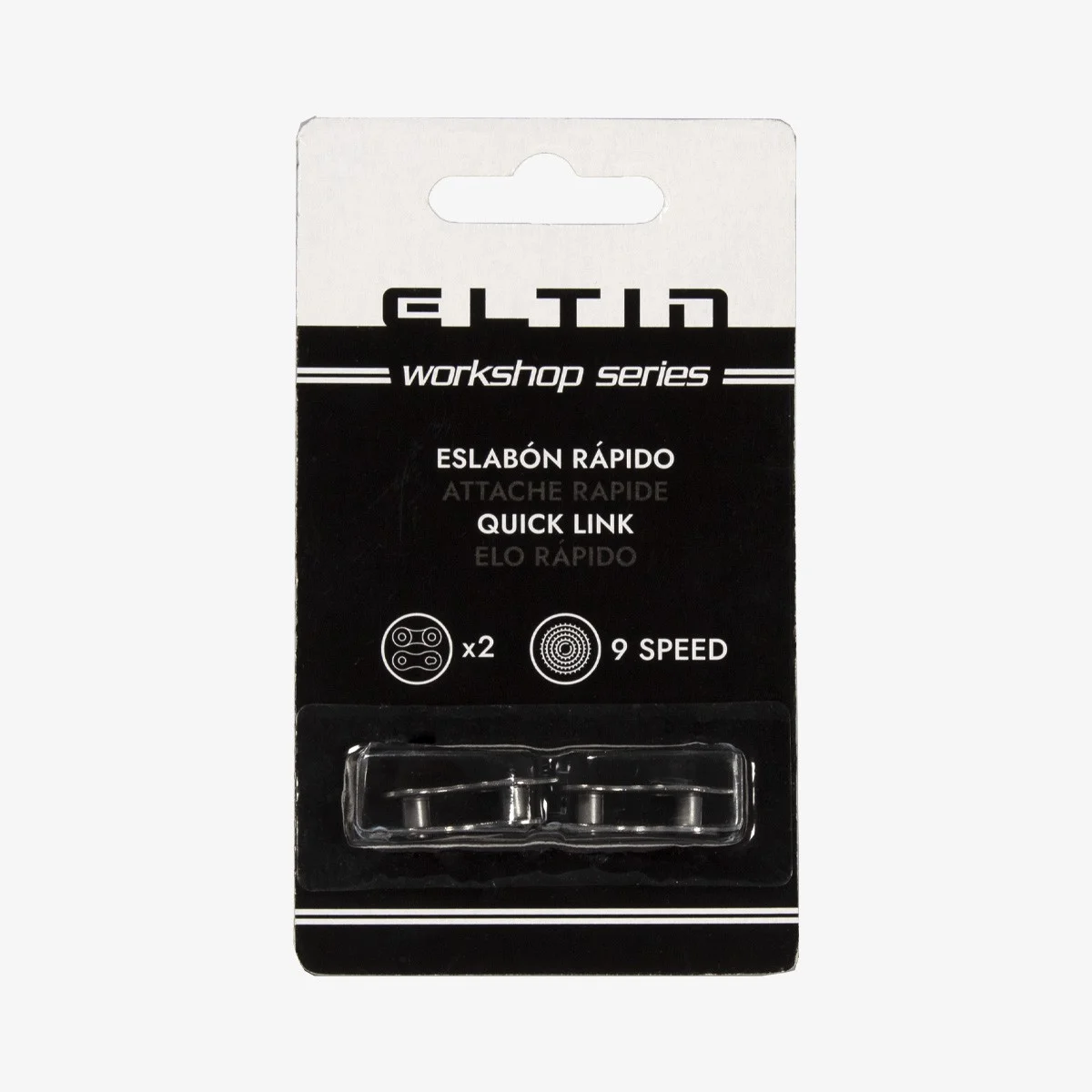Eltin Pack 2 Eslabones Cadena 9 Velocidades Pt osc Grandes ahorros