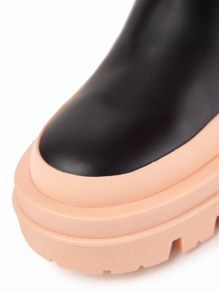 Equitare ALVIN - Napa Seda Suela Negra Salmón Oferta exclusiva