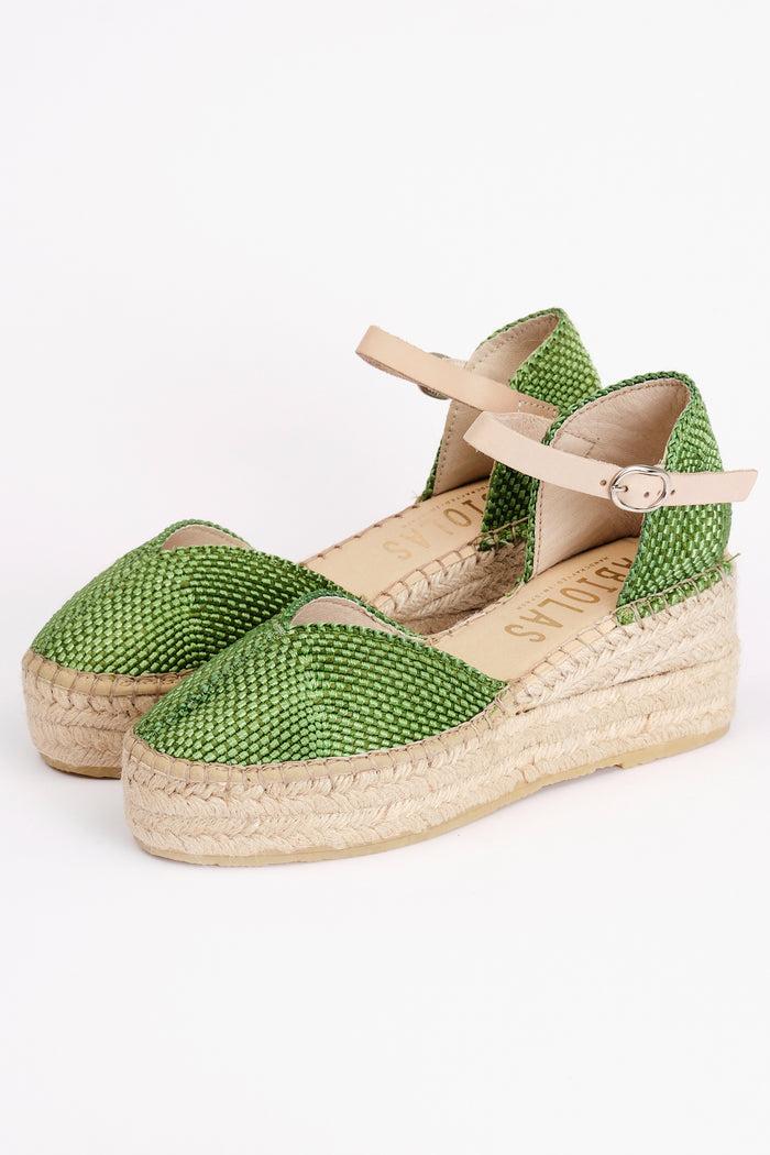 Fabiolas Alpargata Alma Khaki Última moda