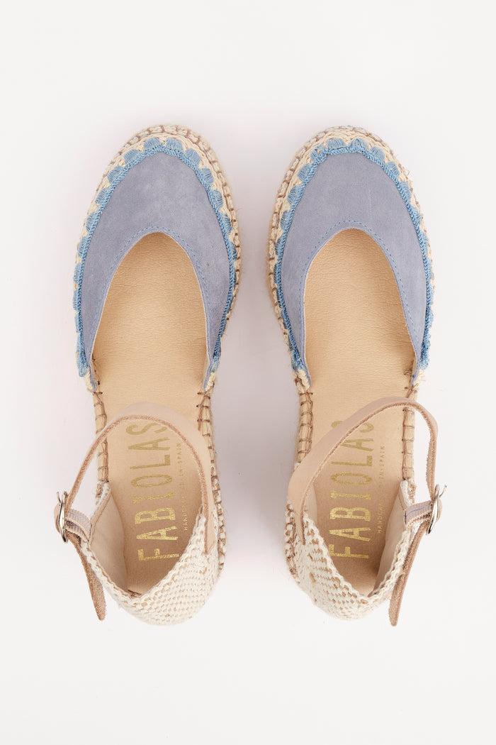 Fabiolas Alpargata Rocío Azul Cielo Ofertas especiales