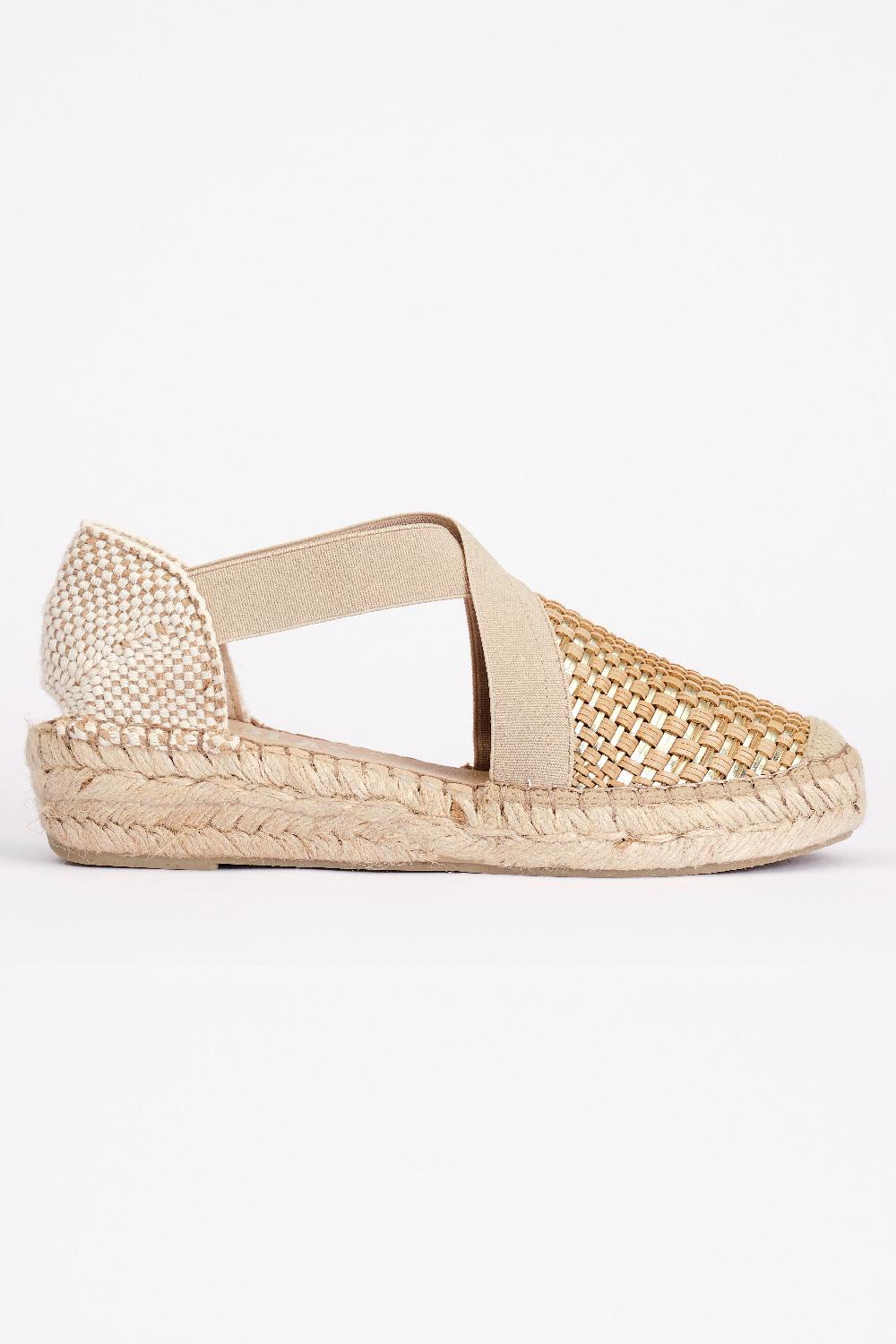 Fabiolas Alpargata Estrella Beige