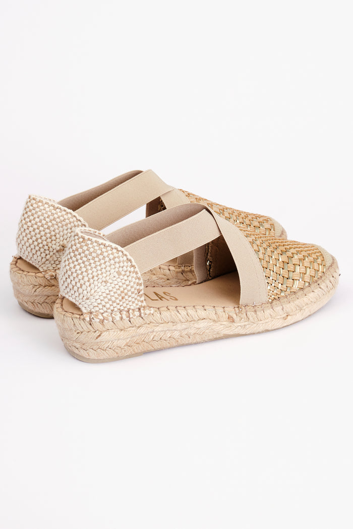 Fabiolas Alpargata Estrella Beige Descuento