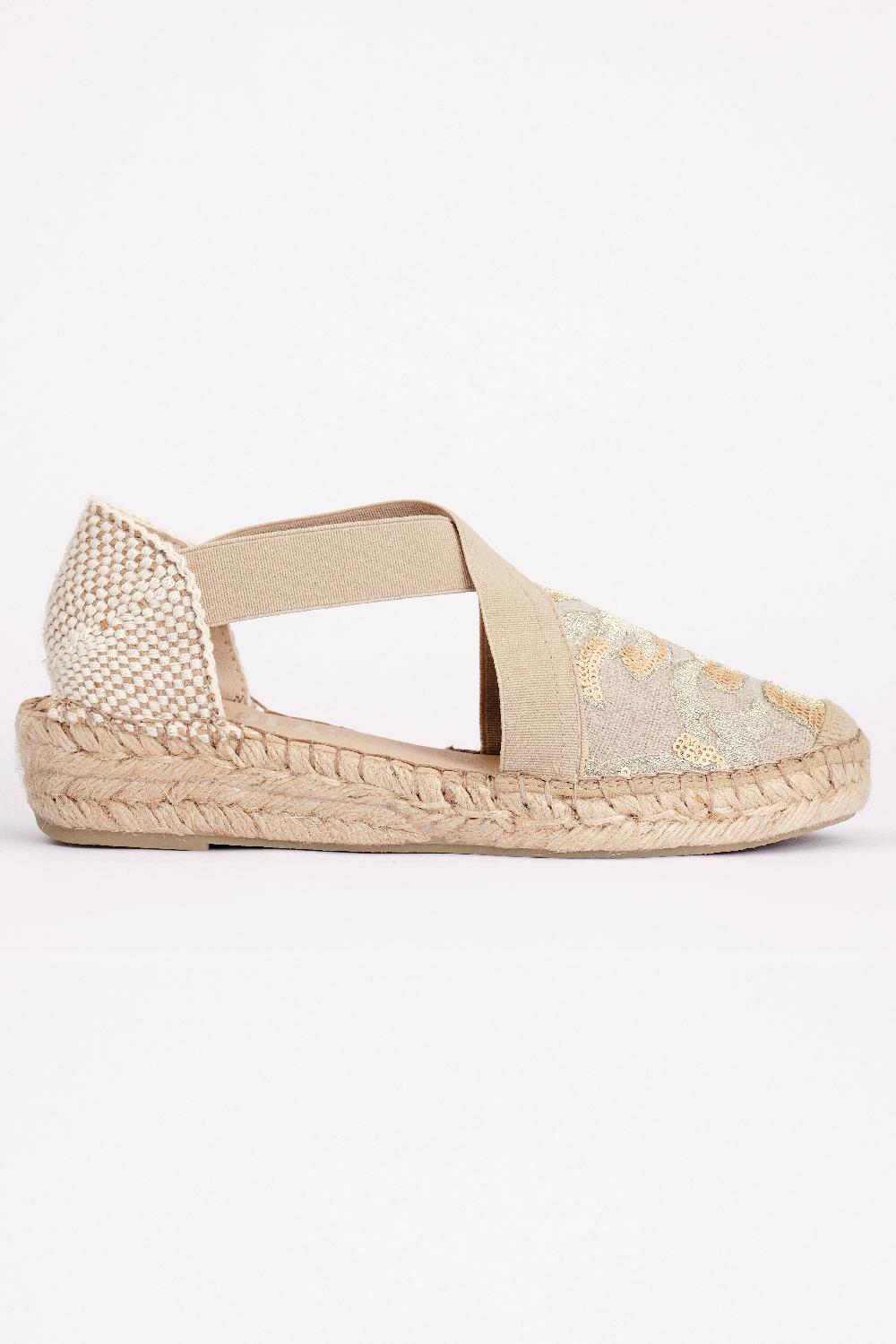 Fabiolas Alpargata Estrella Multi Beige