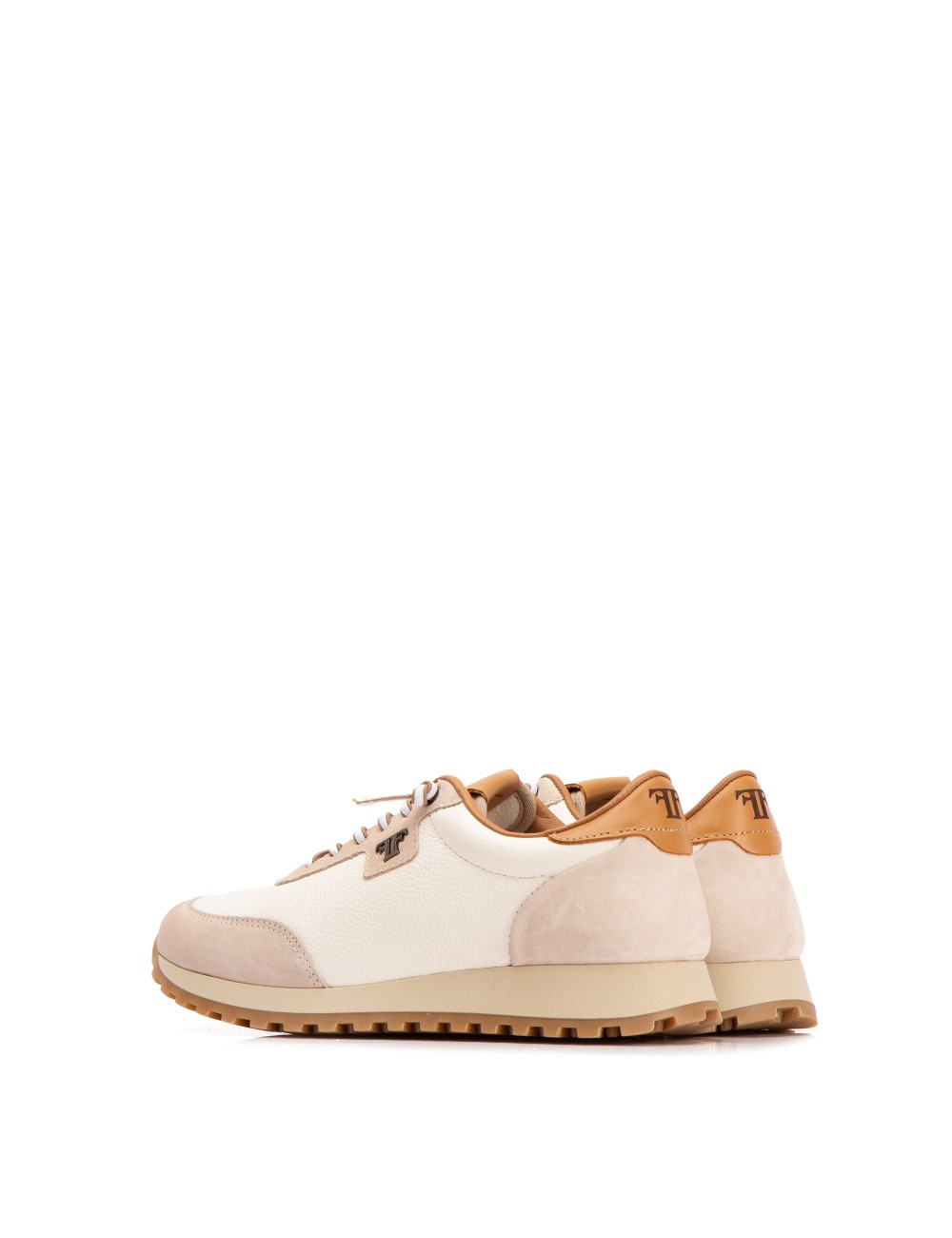 Farrutx MAELIA Piel bombeada blanca - Velour hielo Precios de Black Friday