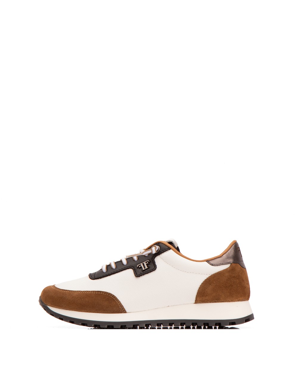 Farrutx MAELIA Grabado lagarto blanca - Velour cuero