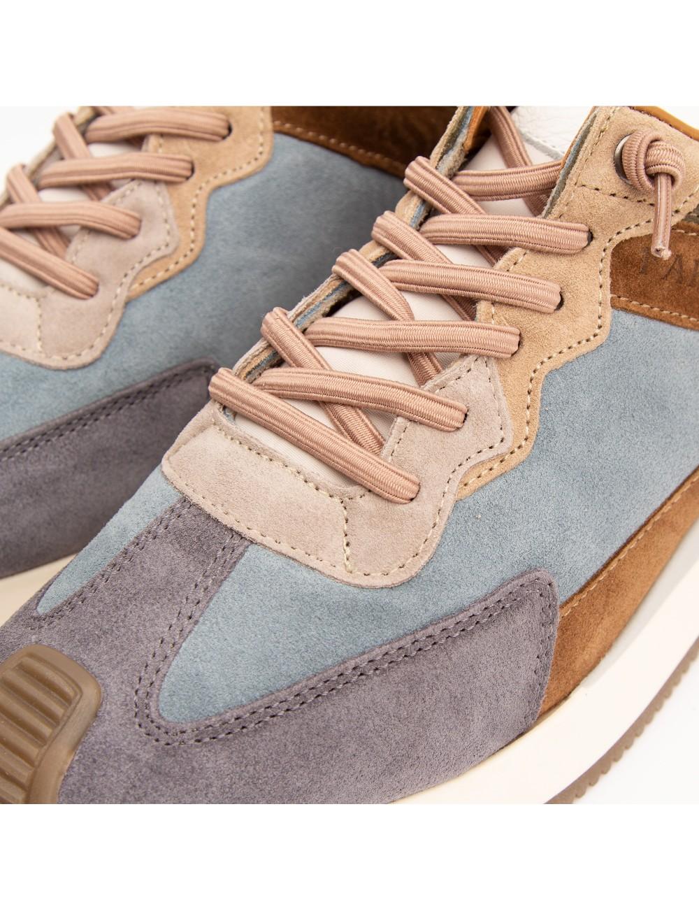 Farrutx LEYDI Velour multi azul Rebajas de fin de temporada