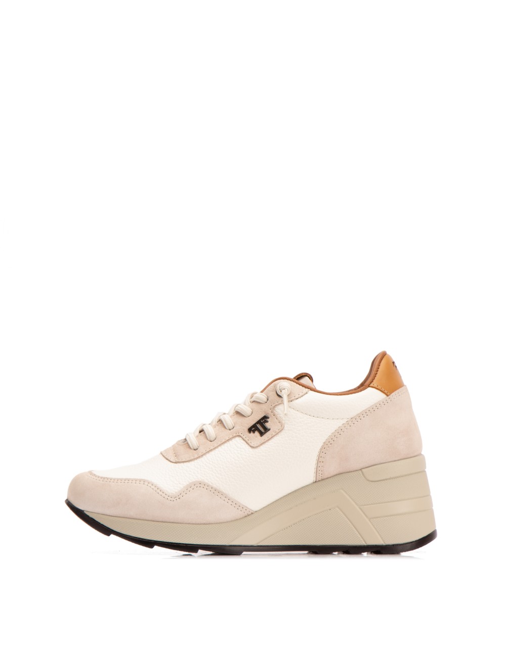 Farrutx MANDY Piel bombeada blanco - Velour hielo